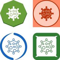 Virus Icon Design vector