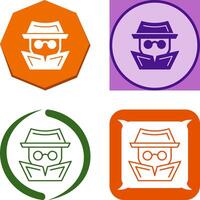 Hacker Icon Design vector