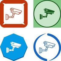 Security Camera Icon Design vector