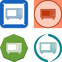 Microwave Icon Design vector