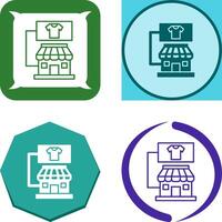 Store Icon Design vector