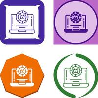 Token Icon Design vector