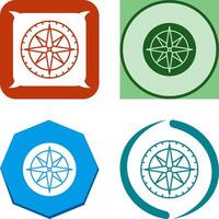 Compass Icon Design vector