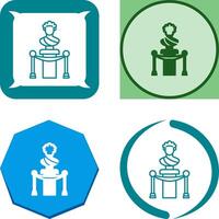 Exhibition Icon Design vector