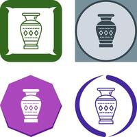 Vase Icon Design vector