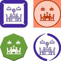 Table Icon Design vector