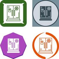 Fridge Icon Design vector