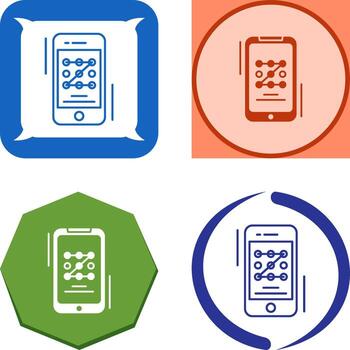 modelo código icono diseño vector