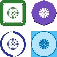 Aim Icon Design vector