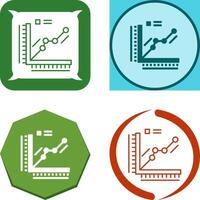 Graph Icon Design vector