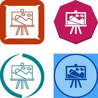 Canvas Icon Design vector