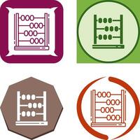 Abacus Icon Design vector