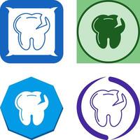 Tooth Icon Design vector