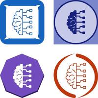 Brain Icon Design vector