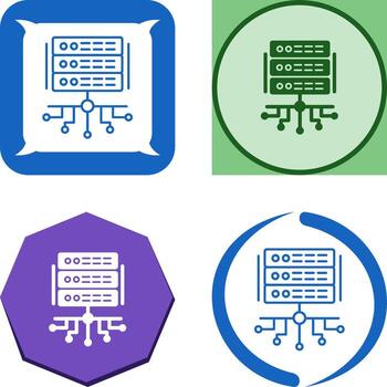 Server Icon Design vector