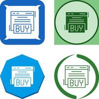 Buy Icon Design vector