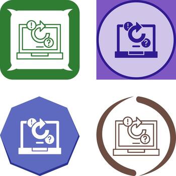 Problem solving Icon Design vector