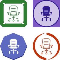 Office Chair Icon Design vector