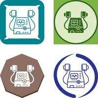 Defribillator Icon Design vector