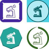 Microscope Icon Design vector