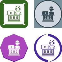 Employee Icon Design vector