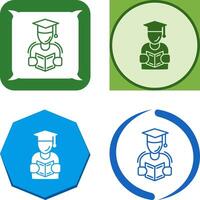 Learning Icon Design vector