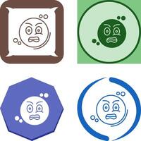 Grimacing Icon Design vector