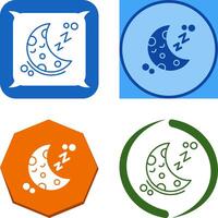 Sleeping Icon Design vector