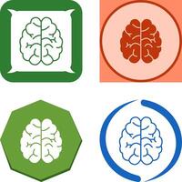 Brain Icon Design vector