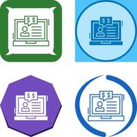 Employee Benefits Icon Design vector