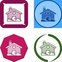 Cabin Icon Design vector