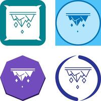 Icicle Icon Design vector