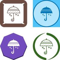 Umbrella Icon Design vector