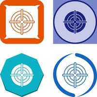 Target Icon Design vector