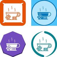 Hot Chocolate Icon Design vector