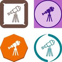 Telescope Icon Design vector