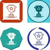 Trophy Icon Design vector