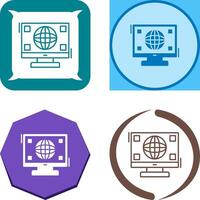 Worldwide Icon Design vector