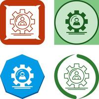 Management Icon Design vector