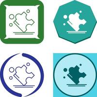 Puzzle Icon Design vector