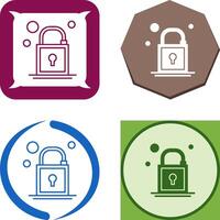 Lock Icon Design vector