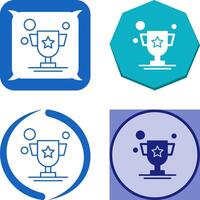 Trophy Icon Design vector