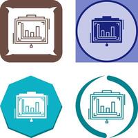 Presentation Icon Design vector