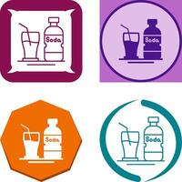 Soda Icon Design vector