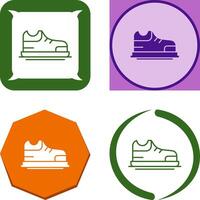 diseño de icono de zapatos vector