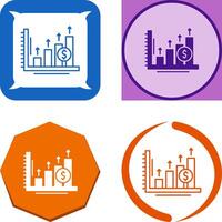 Profit Icon Design vector
