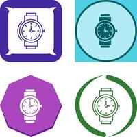 Wrist Watch Icon Design vector