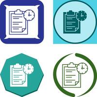 Task Management Icon Design vector