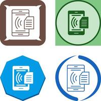 Smart Phone Icon Design vector