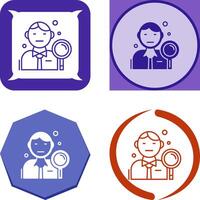 Candidate Icon Design vector